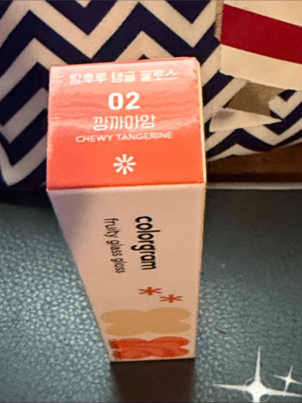 Cologram Chewy Tangerine 02 Lip Gloss - Sheer Orange Shine